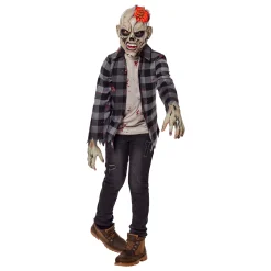 Kids Light-Up Undead Zombie Costume