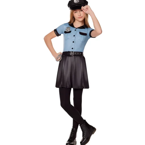 Kids Police Dress Costume