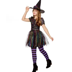 Kids Sequin Witch Costume