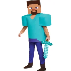 Kids Steve Costume Deluxe - Minecraft