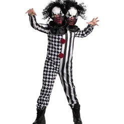 Kids Two-Headed Clown Costume