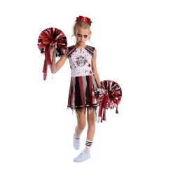 Kids Zombie Cheerleader Costume