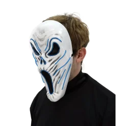 Light-Up EL Wire Phantom Half Mask
