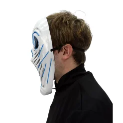 Light-Up EL Wire Phantom Half Mask
