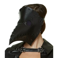 Long Plague Doctor Half Mask