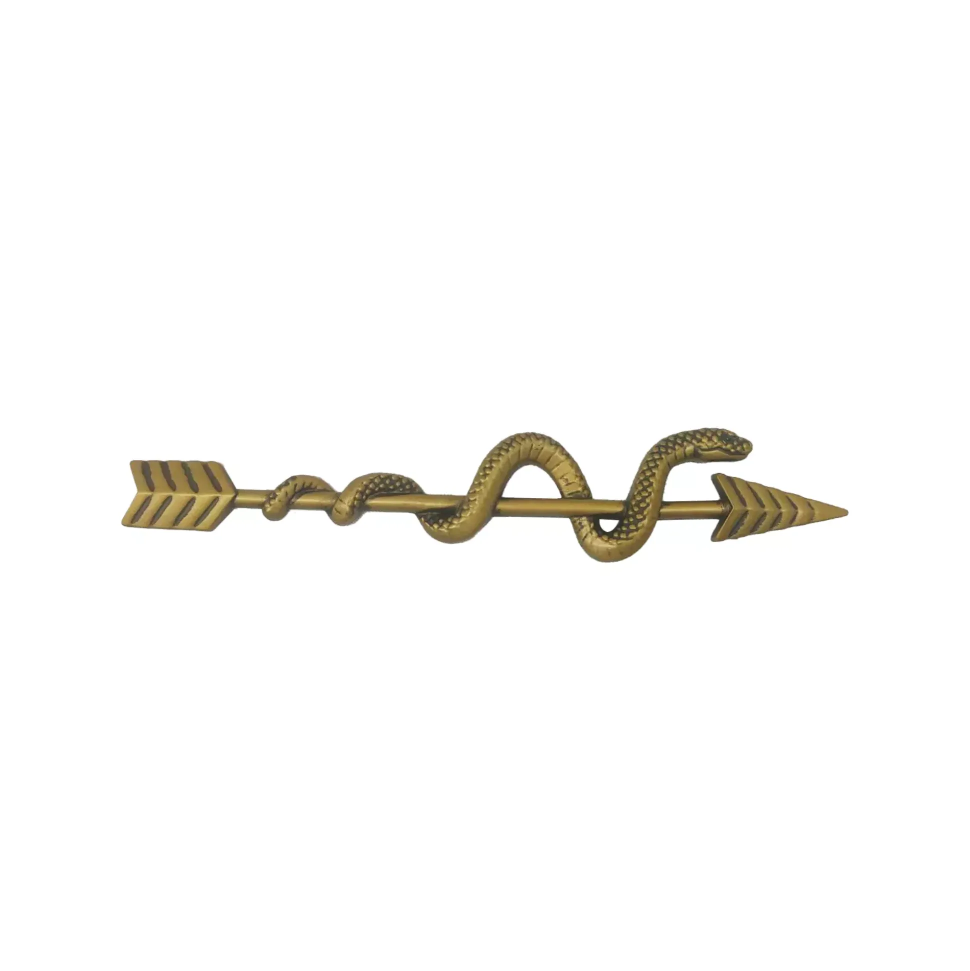 Medusa Golden Snake Arrow Sign