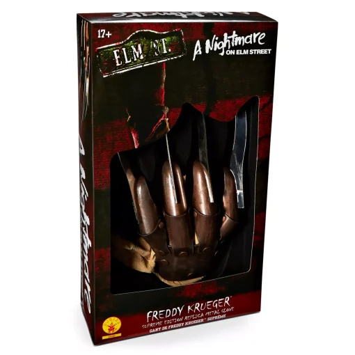 Metal Freddy Gloves Deluxe - A Nightmare on Elm Street
