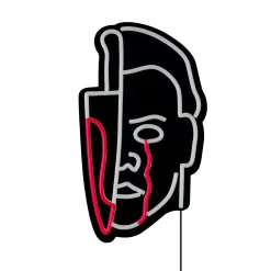 Michael Myers Neon LED Light-Up Sign - Halloween