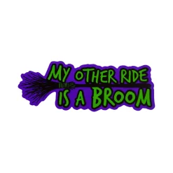 My Other Ride Is A Broom Magnet