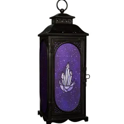 Mystical Arts Purple Crystal Lantern