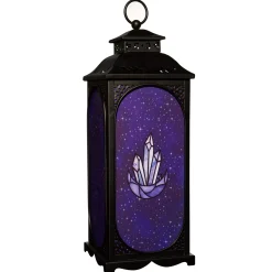 Mystical Arts Purple Crystal Lantern