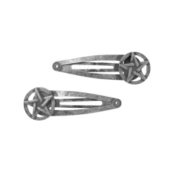 Pentagram Hair Clips