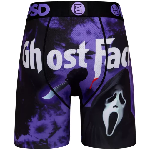 Purple PSD Ghost Face Boxers