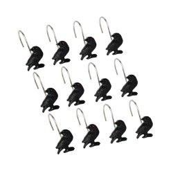 Raven Shower Hook Set - 12 Pack