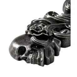 Rose and Skull Hanging Sign