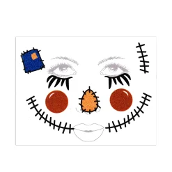 Scarecrow Face Decal