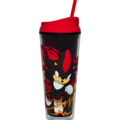 Shadow Cup with Straw 24 oz. - Sonic the Hedgehog