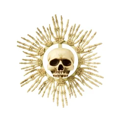 Skeleton Hand Wreath