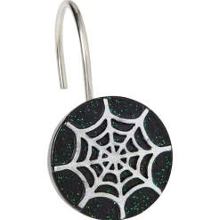 Spider Web Shower Hook Set