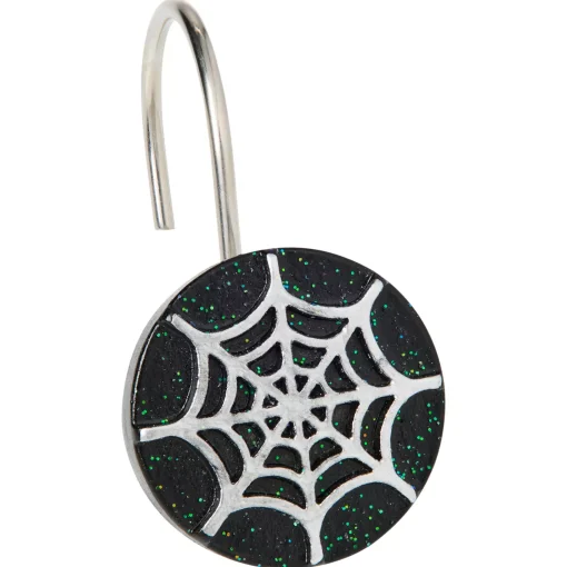 Spider Web Shower Hook Set
