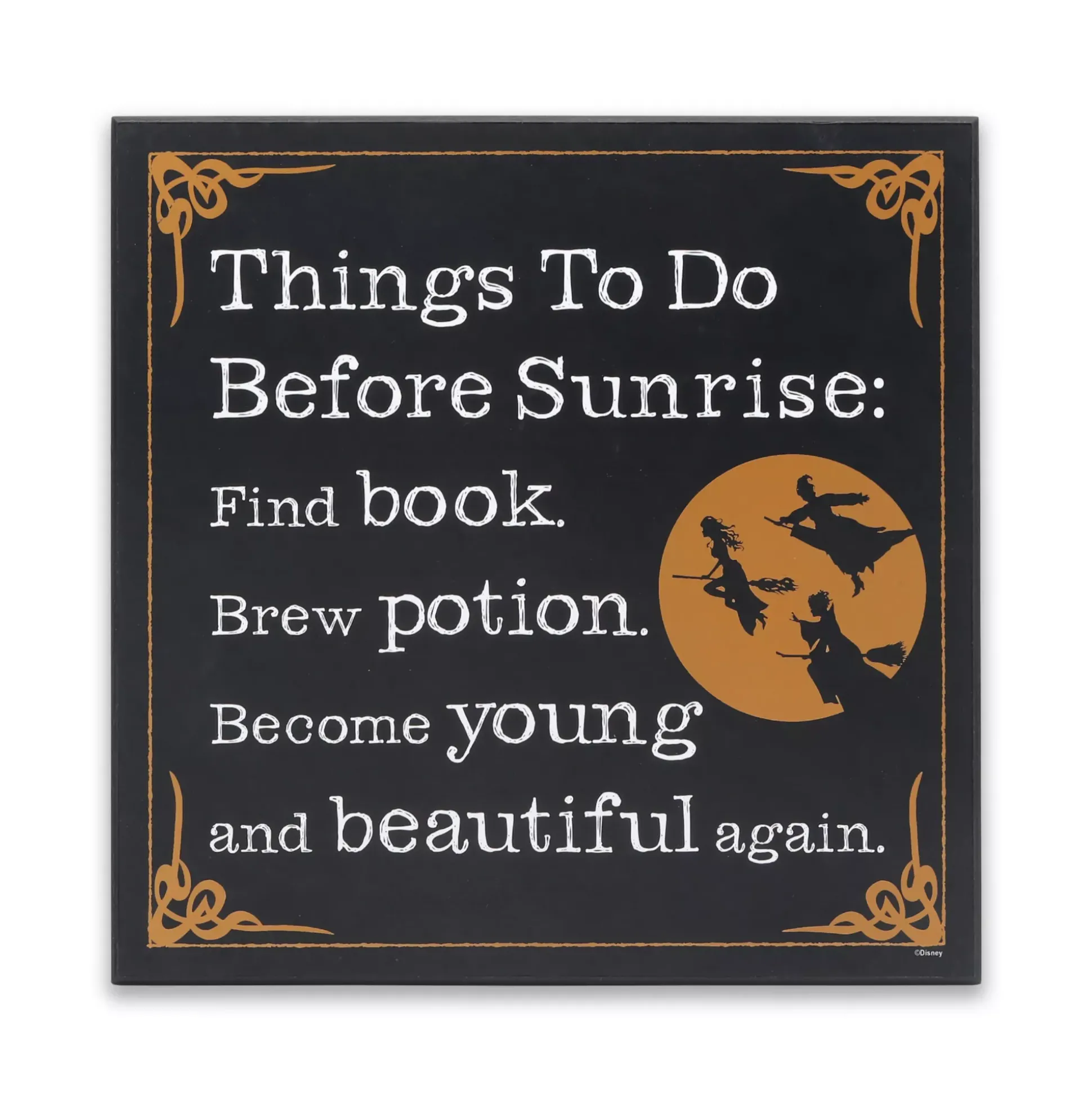 To Do List Sign - Hocus Pocus