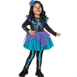 Toddler Oil Slick Skeleton Costume