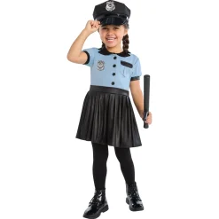 Toddler Police Dress Costume