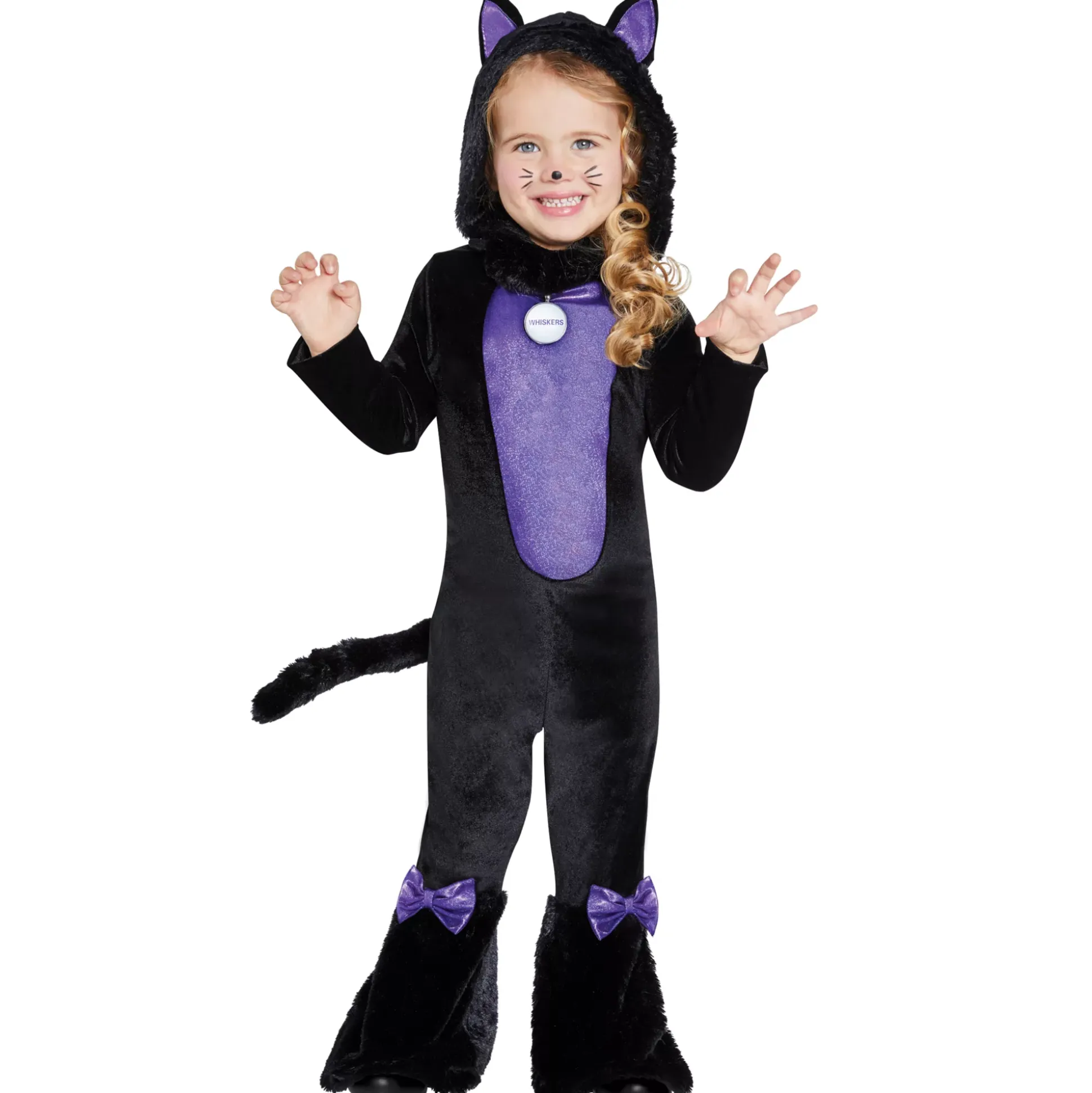 Toddler Pretty Little Kitty Jumpsuit Costume