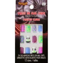 Twisted Clown Press-On Nails