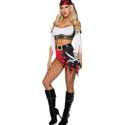 Wicked Pirate Costume Set